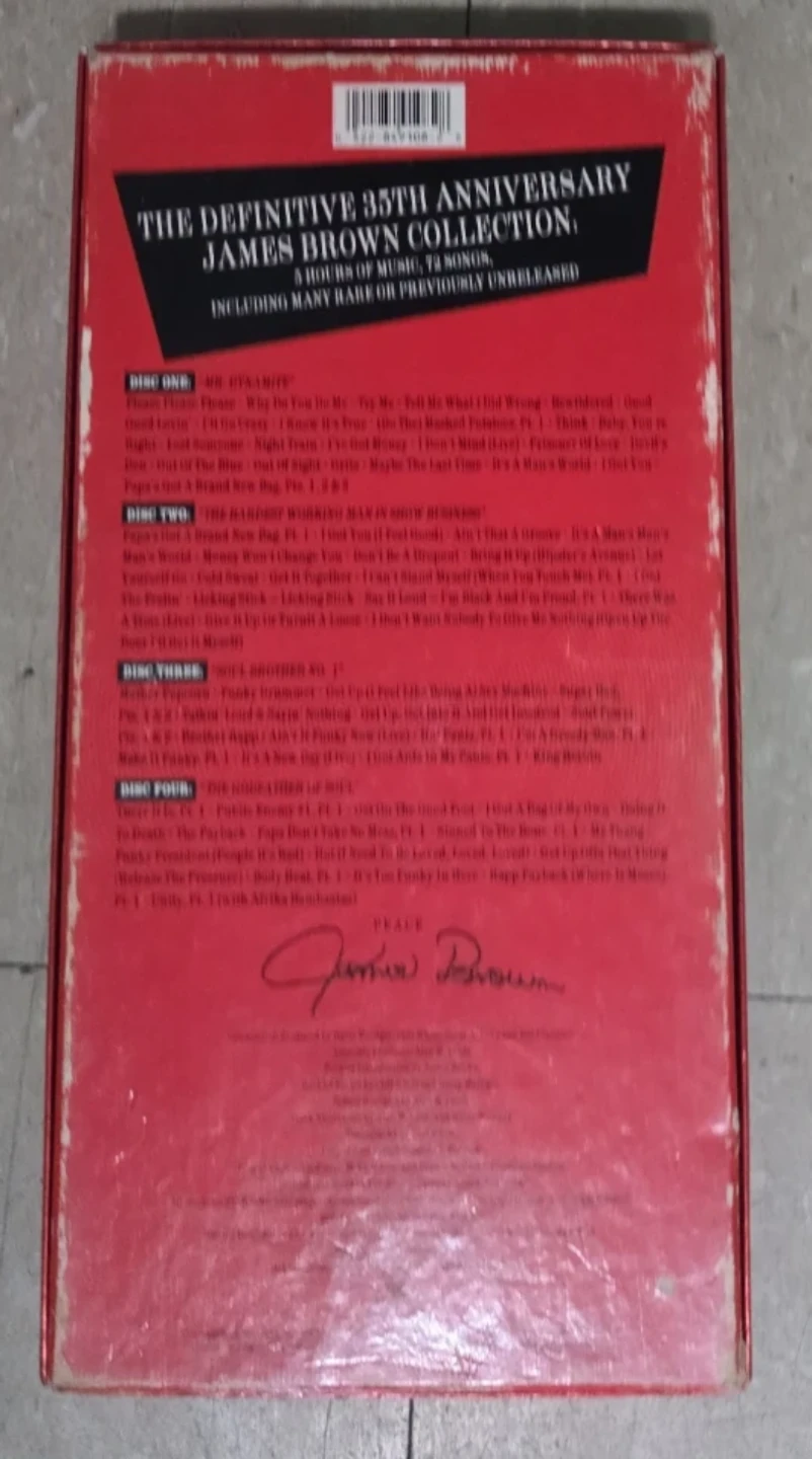 James Brown Star Time Definitive 35th Anniversary Box Set - photo 4