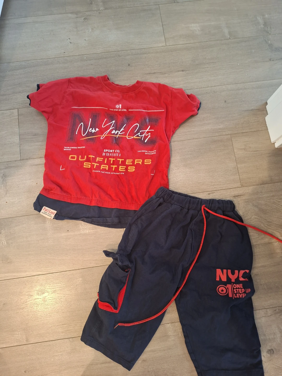 Pari Land "New York City" T-Shirt and Shorts Set