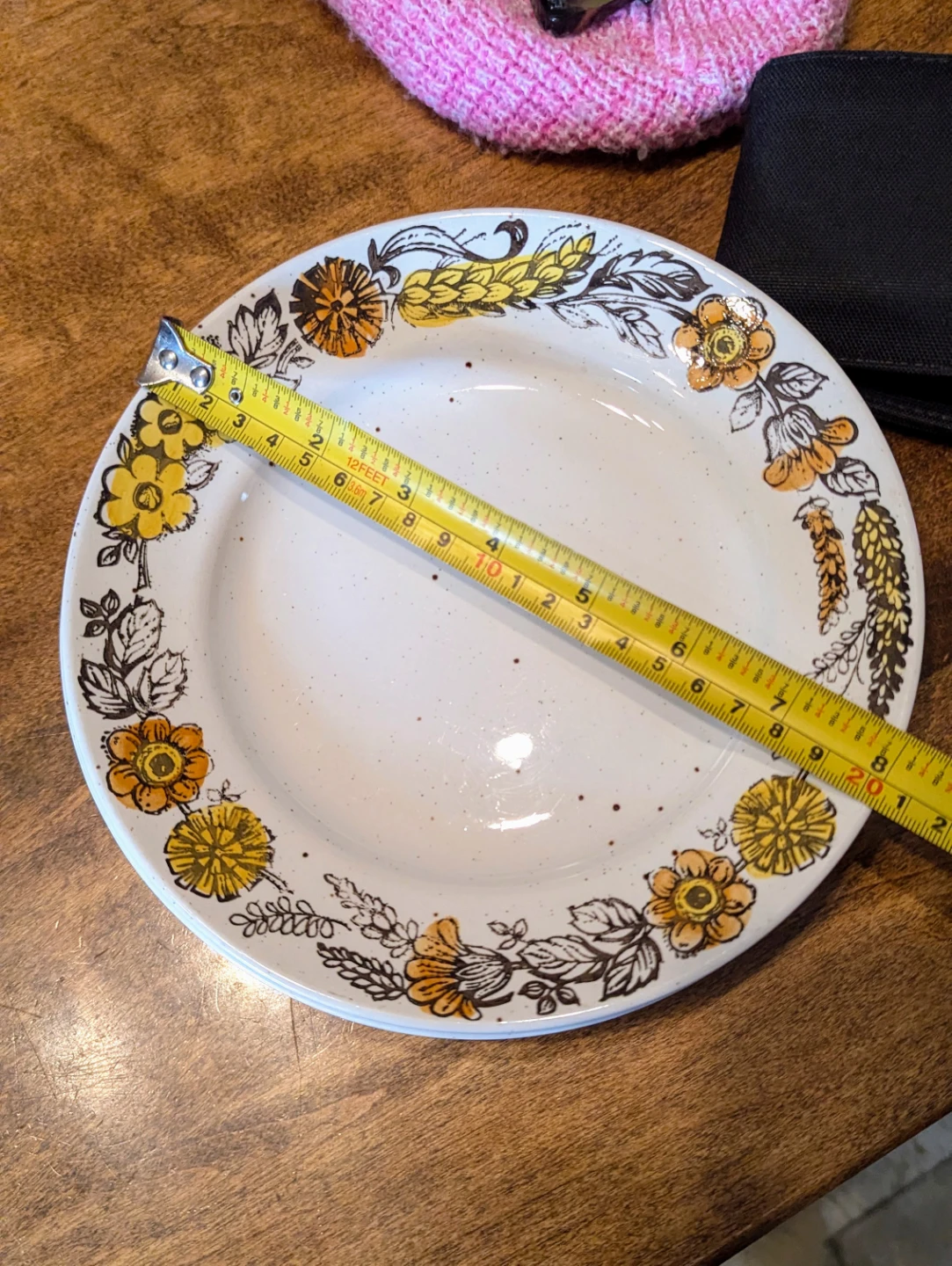 Vintage Sampson Bridgwood 'Harvest Time' 8" Side Plates - photo 5