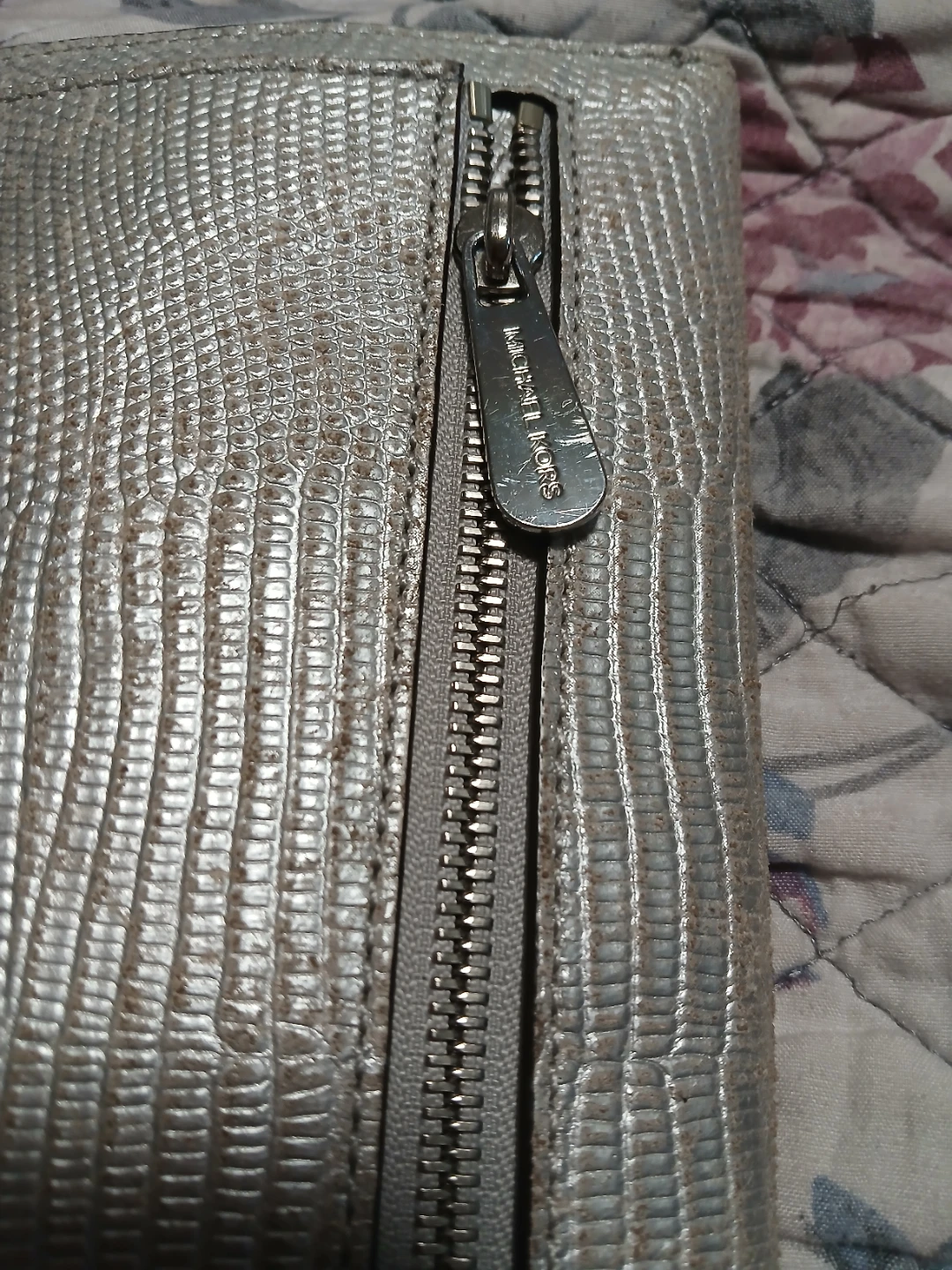 Michael Kors Silver Clutch Wallet - photo 3