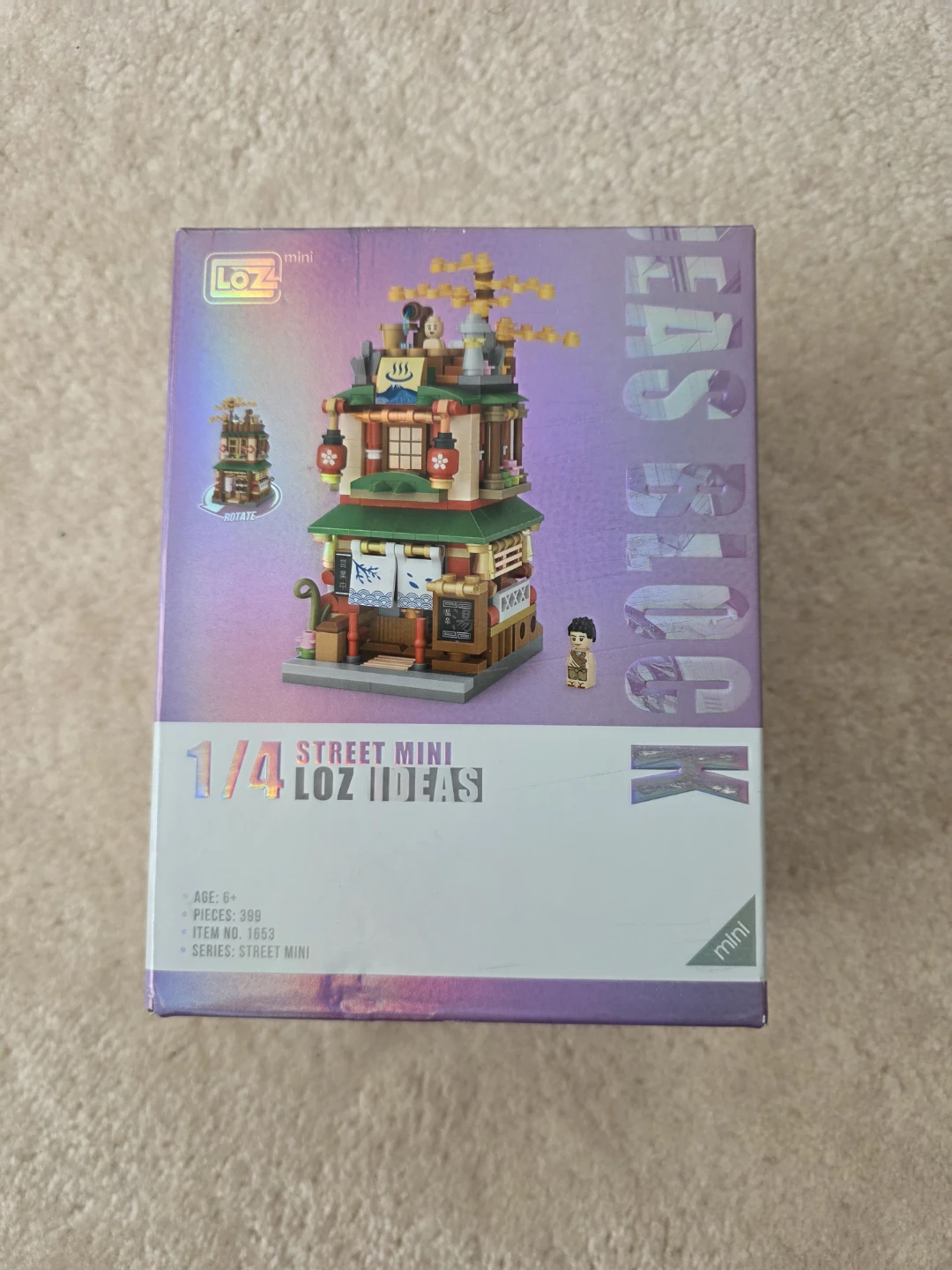 LOZ Ideas Street Mini Building Blocks Set