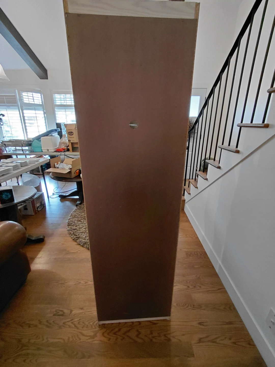 Light Oak Display Cabinet with smokey glass door - photo 3