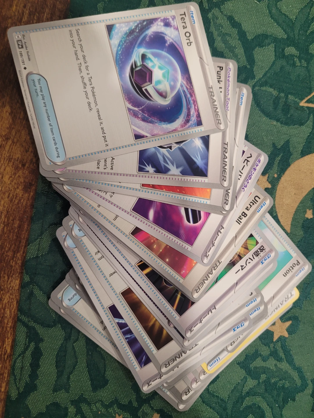 Pokemon TCG Item Card Bulk Bundle  -32 Cards- English/Japanese - photo 2