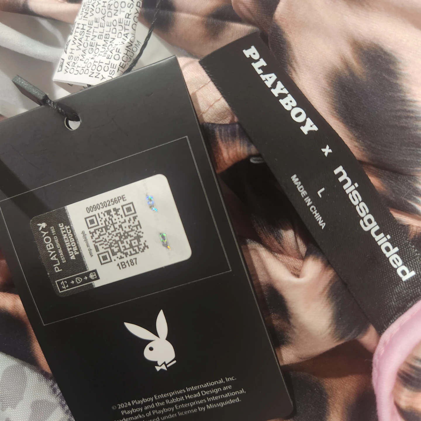 BNWT Y2K Playboy x Missguided mini dress - photo 4