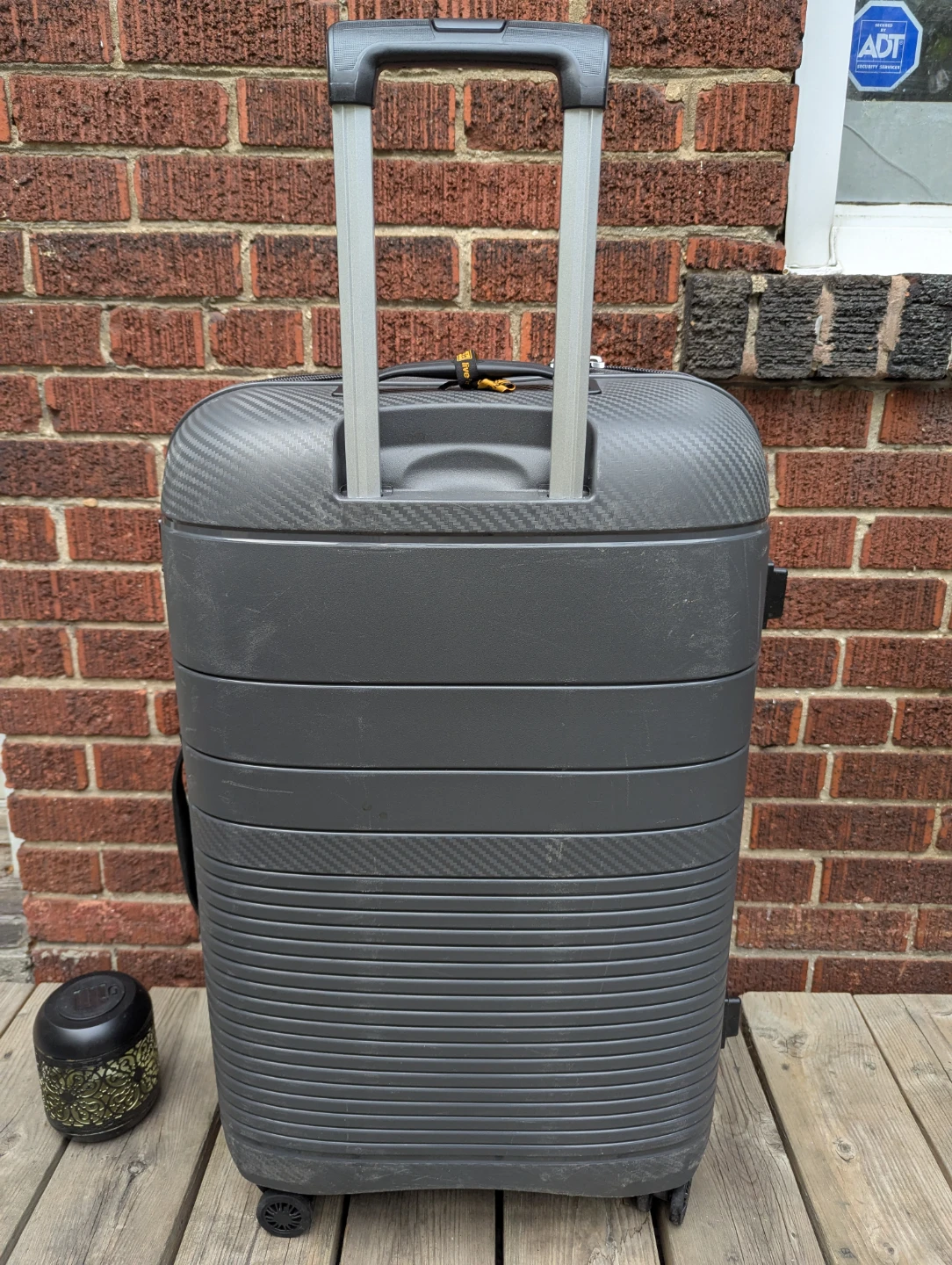 Rock Luggage - Grey Hard Shell Suitcase - photo 2