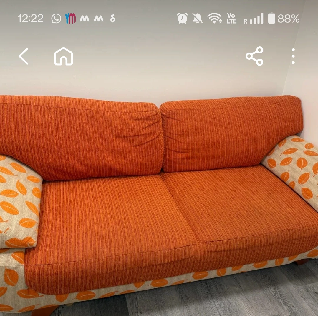 Sofa set and tv with stand