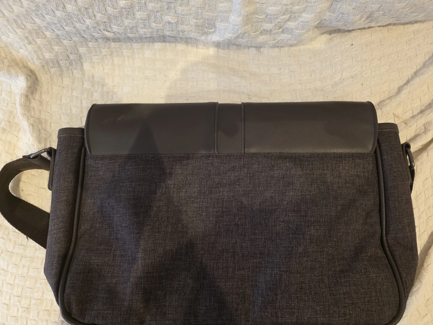 Men's Dark Grey Messenger Bag - photo 5