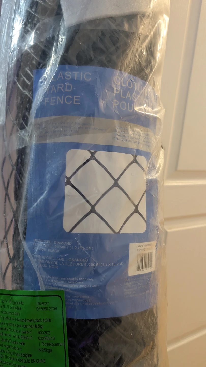 Plastic Diamond Mesh Fence - photo 2