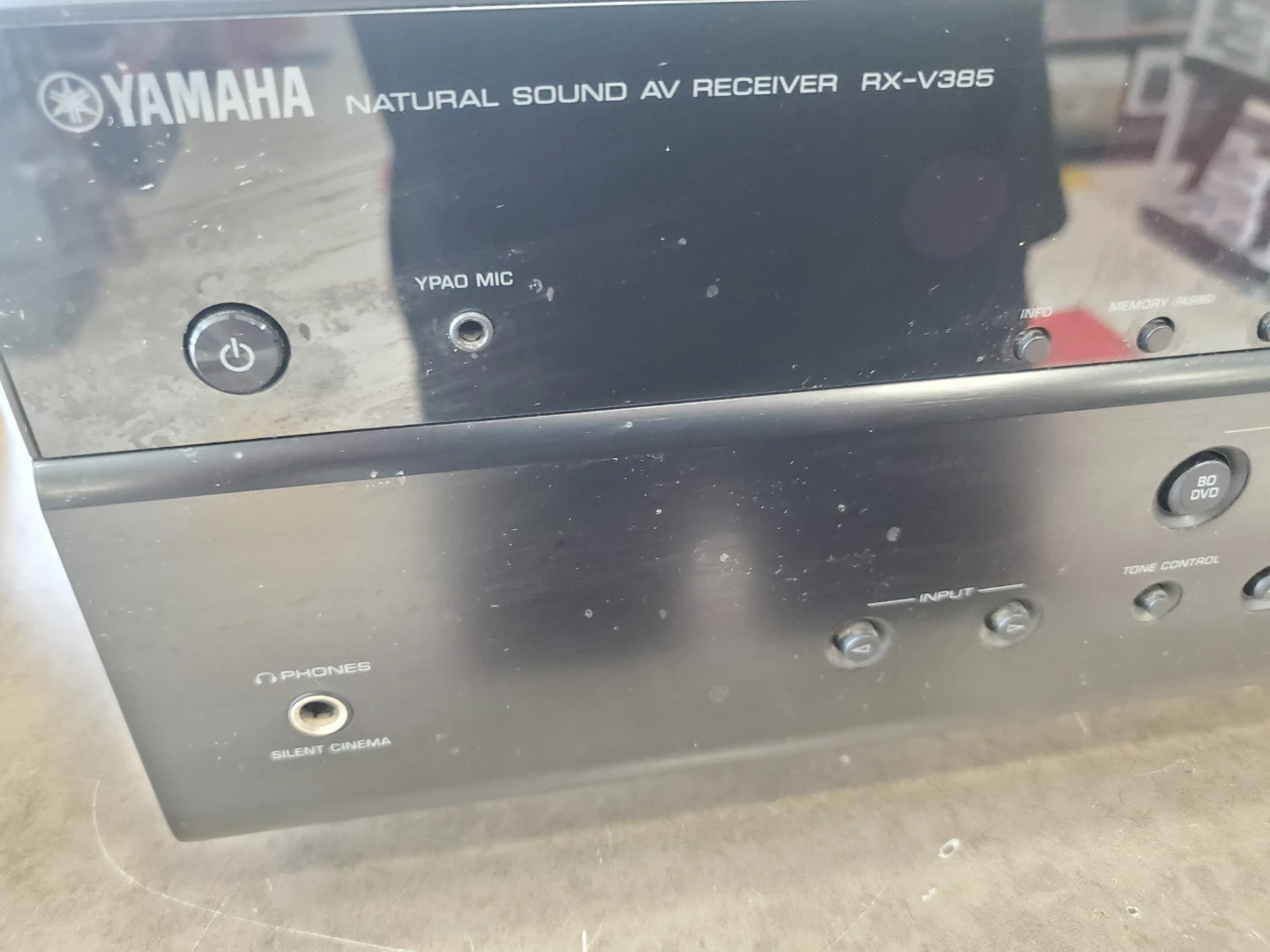 Yamaha RX-V385 AV Receiver Black - photo 2