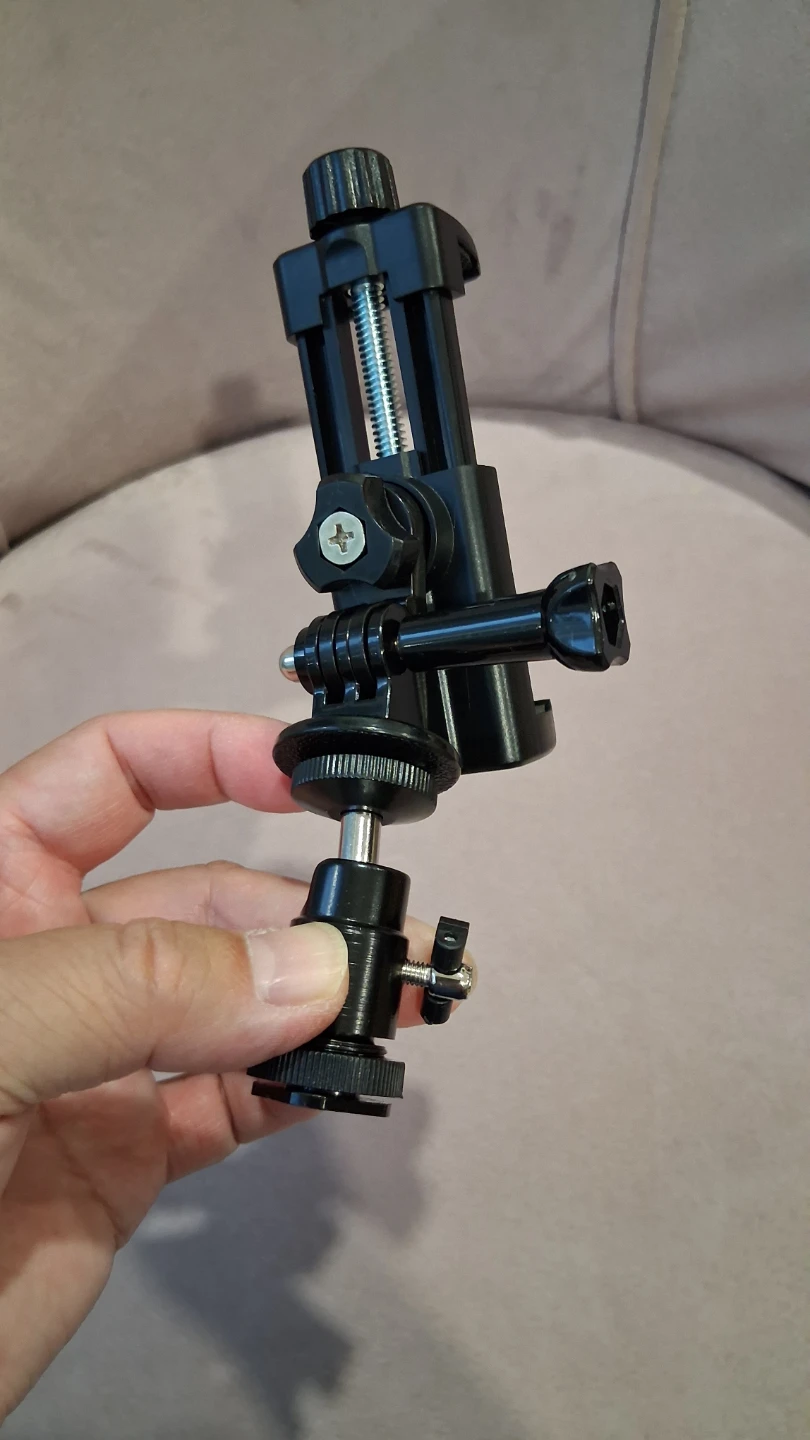 Flashlight camera extension arm for phone insta360 GoPro adaptor - photo 5