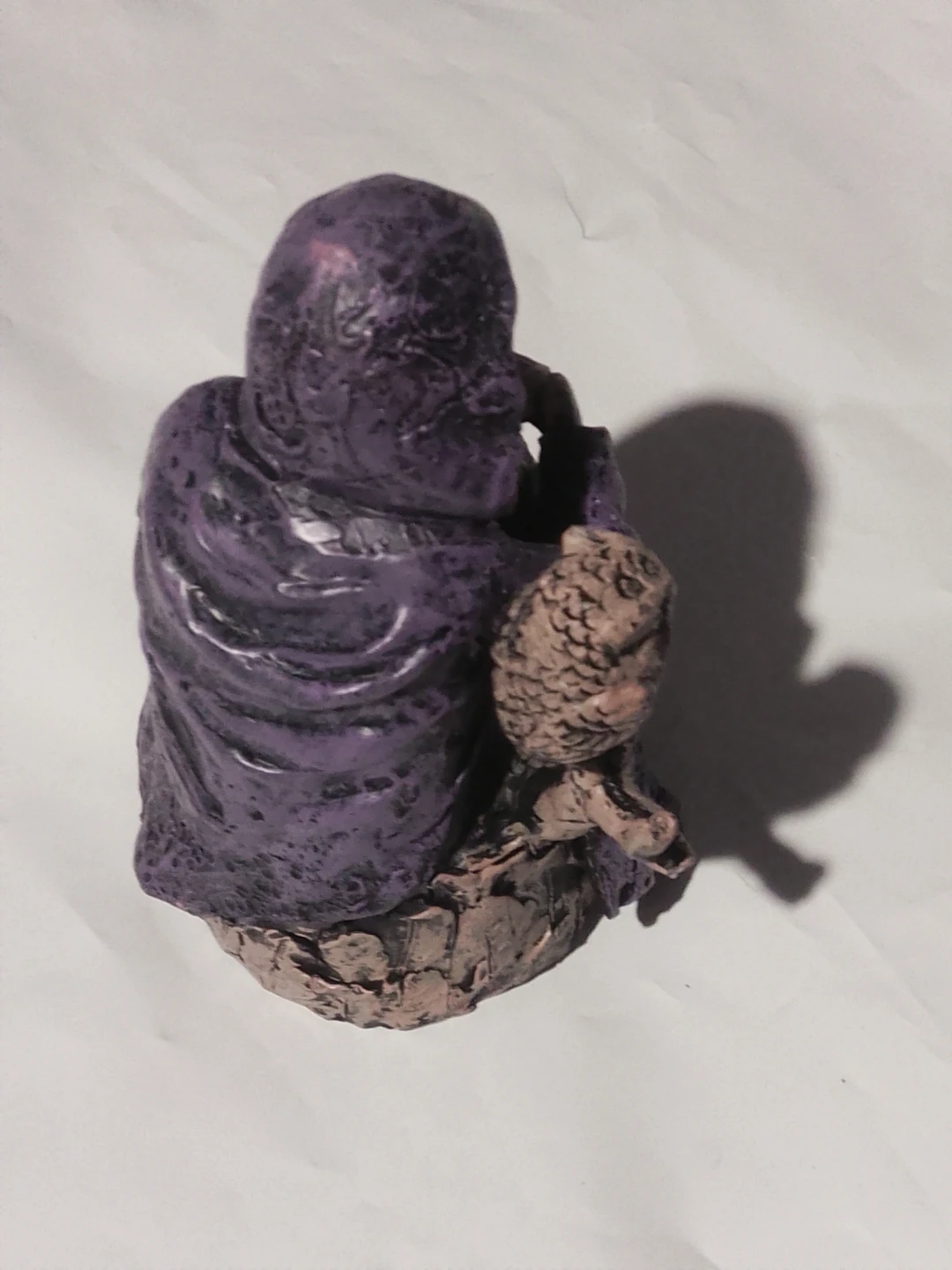 Grim Reaper Figurine with Owl - photo 4