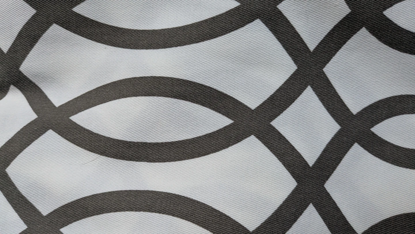Two panels Geometric Pattern Curtains - photo 3