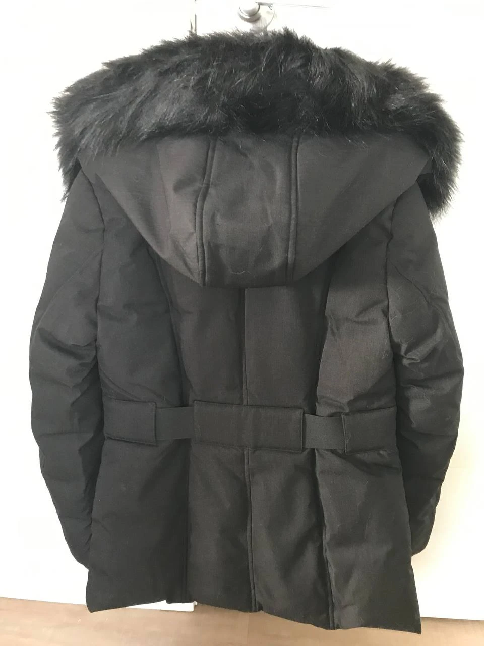 Toboggan Canada Black Puffer Jacket with Fur Hood - photo 2