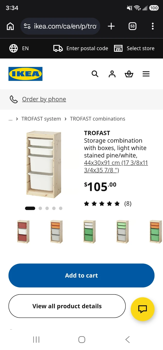 IKEA TROFAST Storage 2x Combination - photo 4