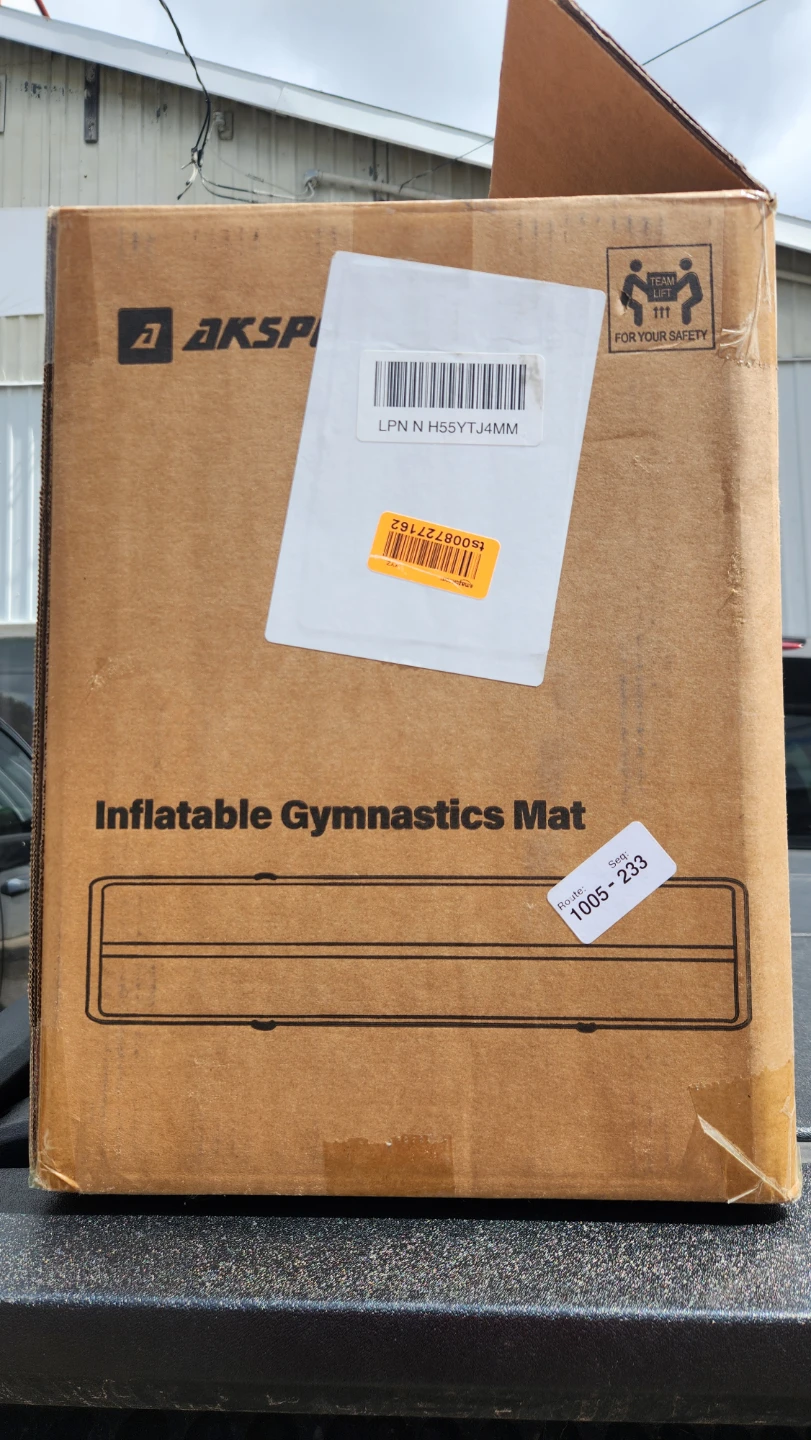 AKSPORT Inflatable Gymnastics Mat