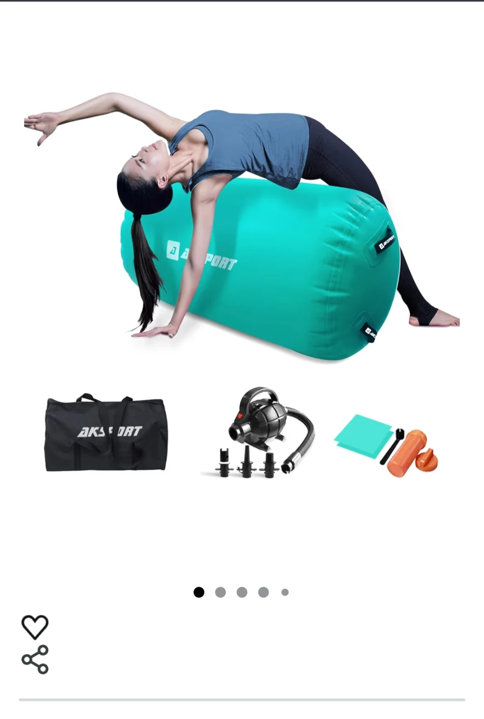 AKSPORT Inflatable Gymnastics Mat - photo 4