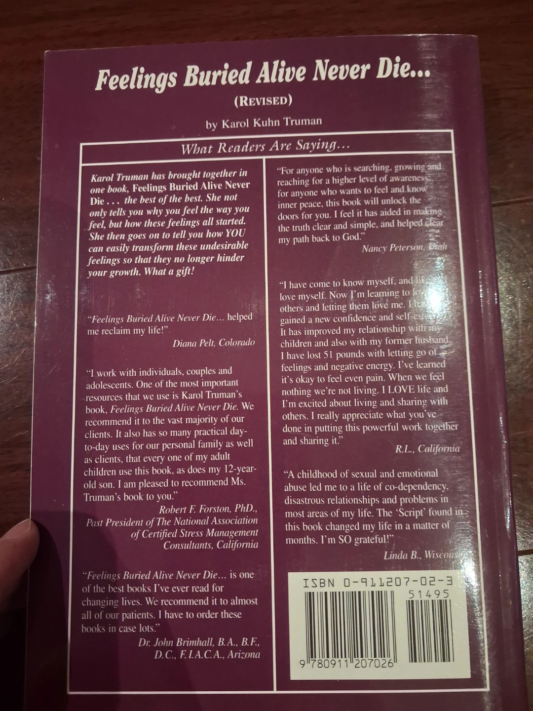 Feelings Buried Alive Never Die Book - photo 3