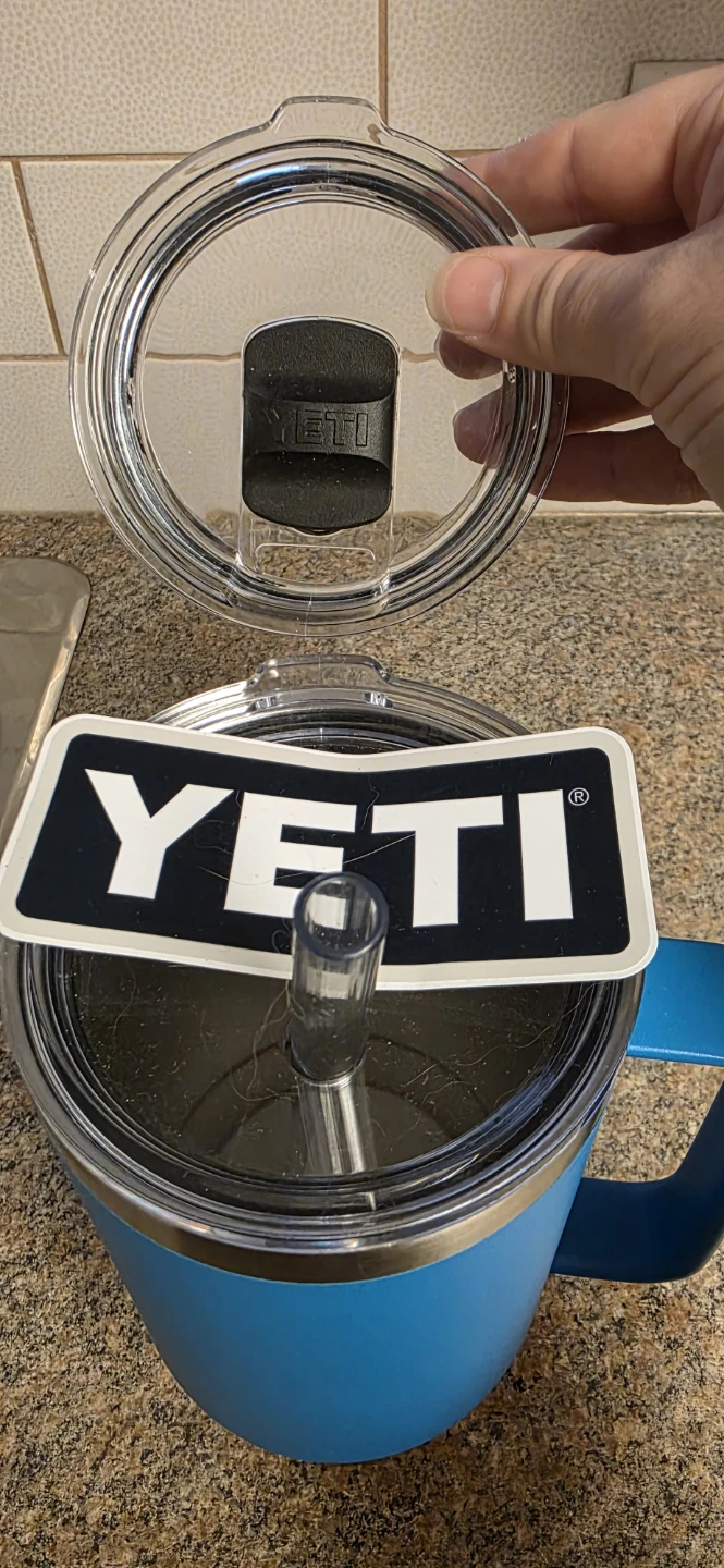 NEW YETI 30oz Rambler Tumbler HOT & STRAW LID INCL - photo 2