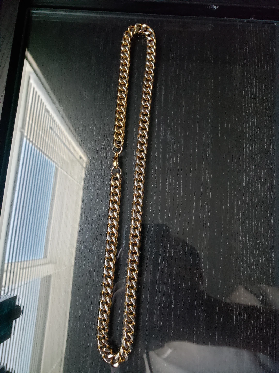 Fake Gold stainless steel Chain Necklace - photo 2