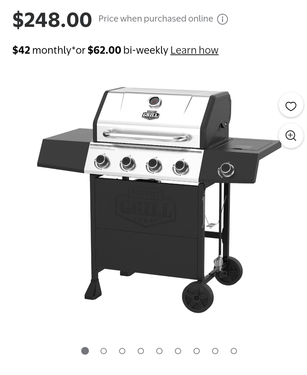 Brand new  Expert Grill 5-Burner Propane BBQ with Side Burner - photo 3