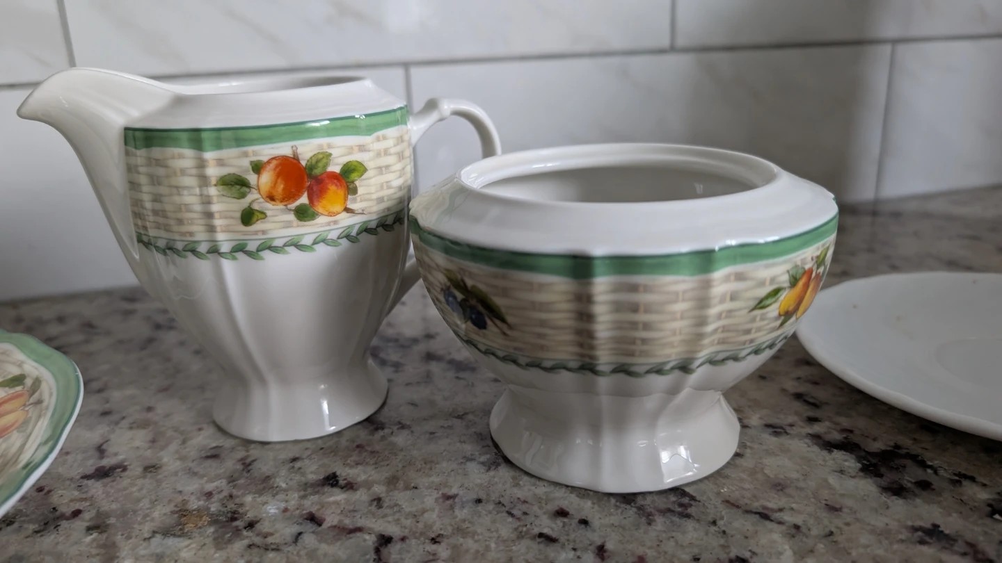 Vintage Bountiful by Mikasa Coffee Cup Saucers Set - photo 2
