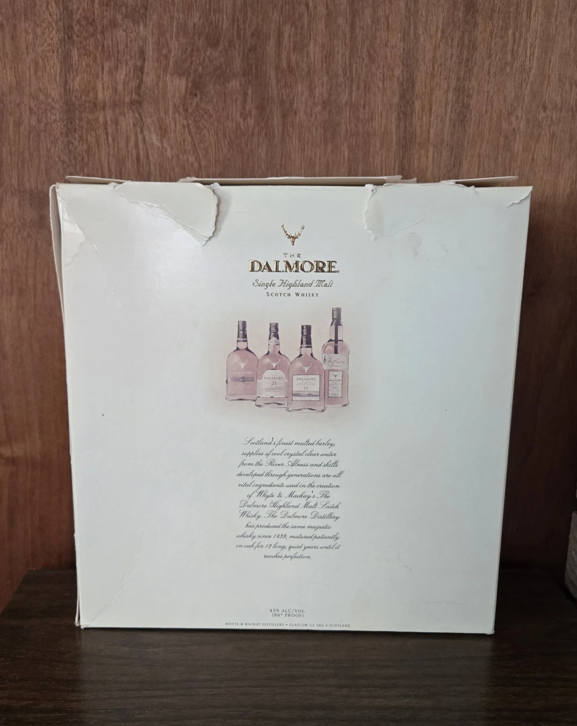 T Dalmore 12 Year Old Single Malt  Gift Set with Glasses - photo 5