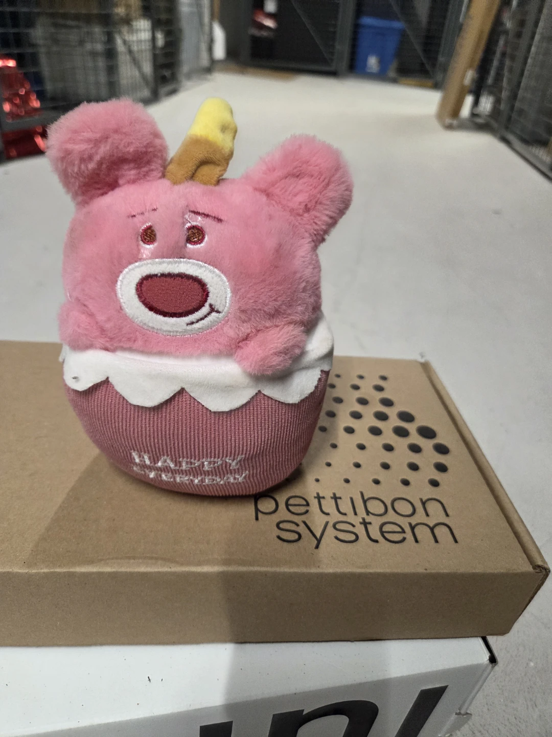 Pink Teddy Bear Cupcake Plush Toy - photo 3