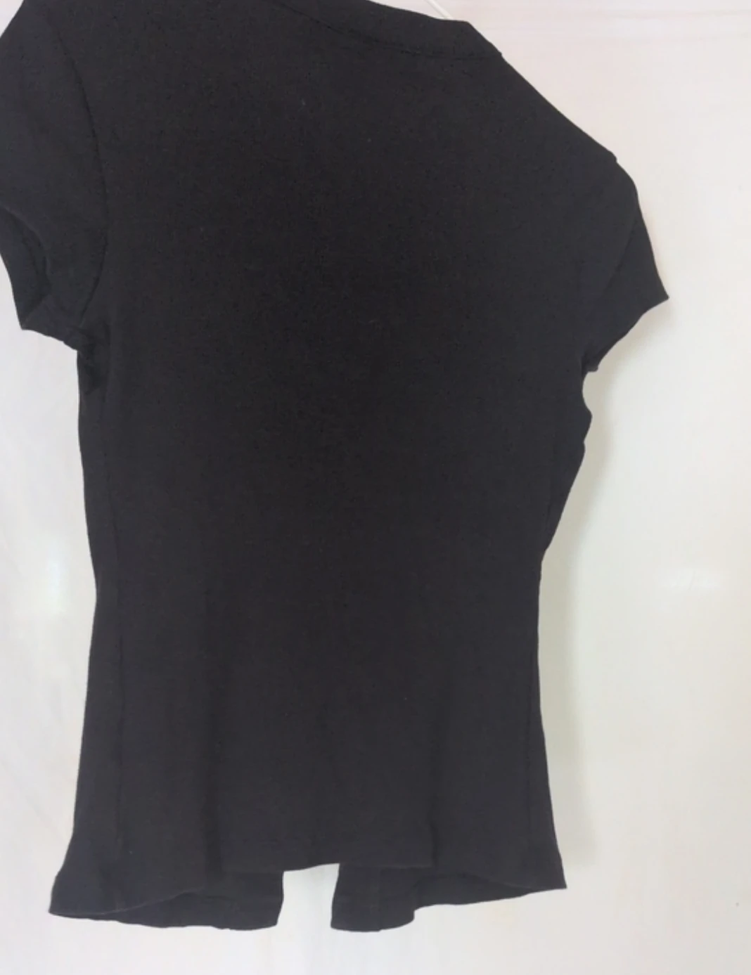 Reformation Raelynn black ribbed top - photo 3