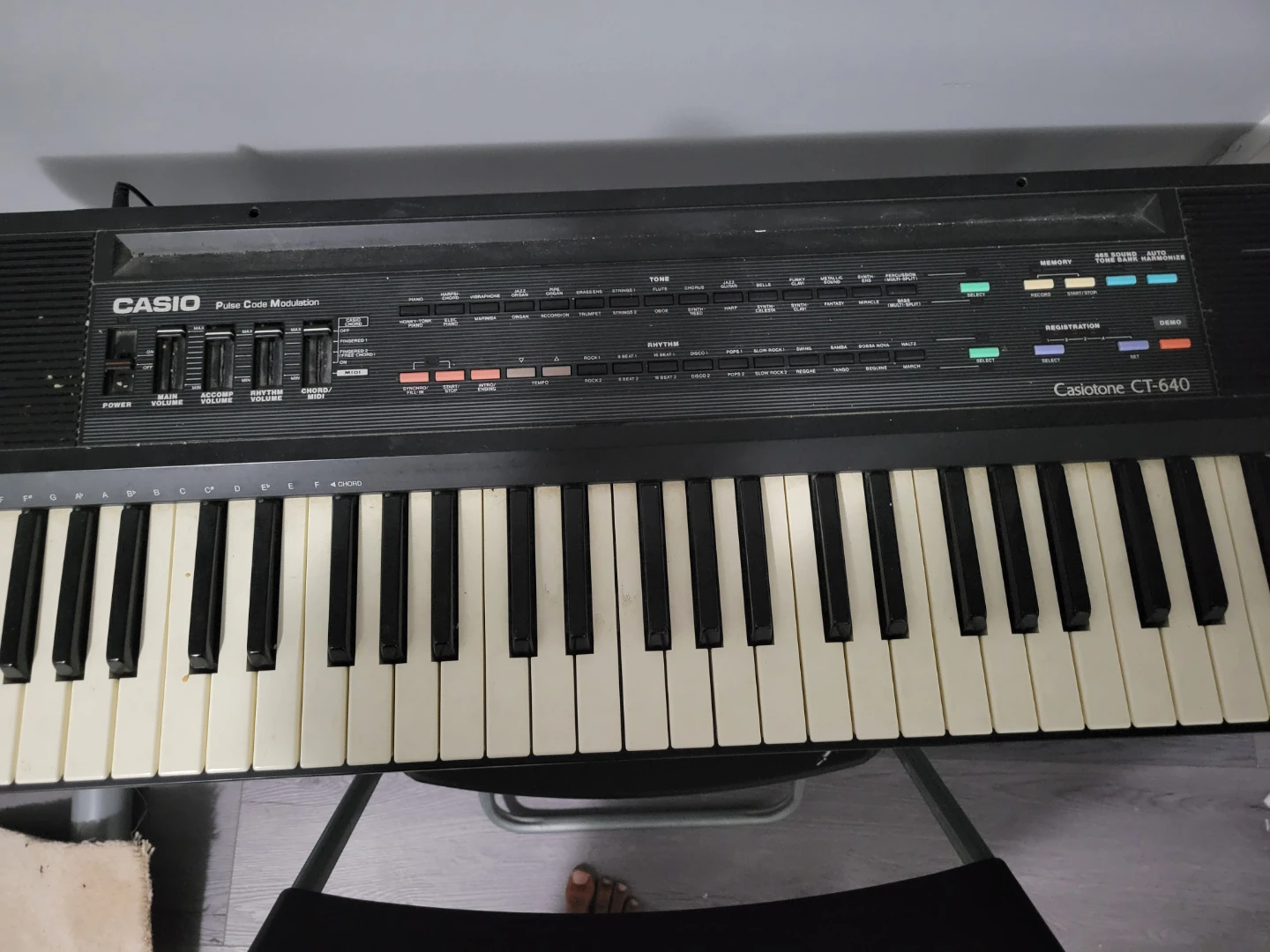 Casio Casiotone CT-640 Keyboard - photo 2