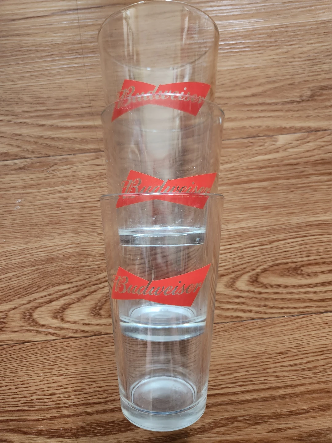 Budweiser Beer Glasses (Set of 3)