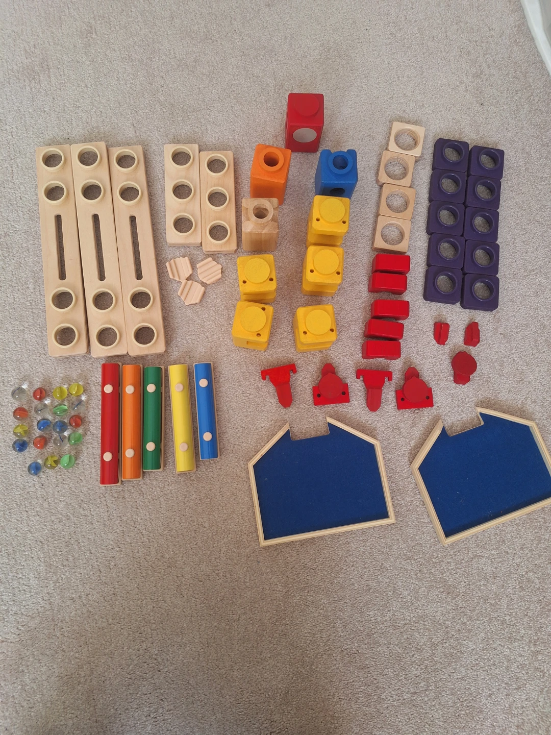 Wooden Marble Run with Sound Bars - photo 4