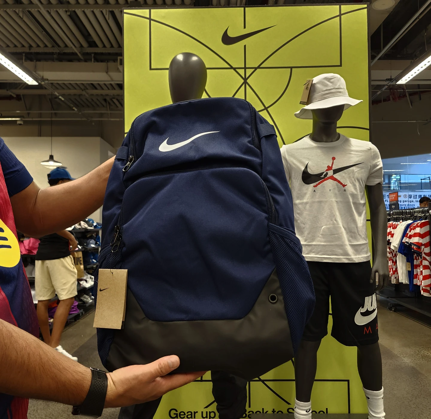 Nike Brasilia XL Backpack - Navy