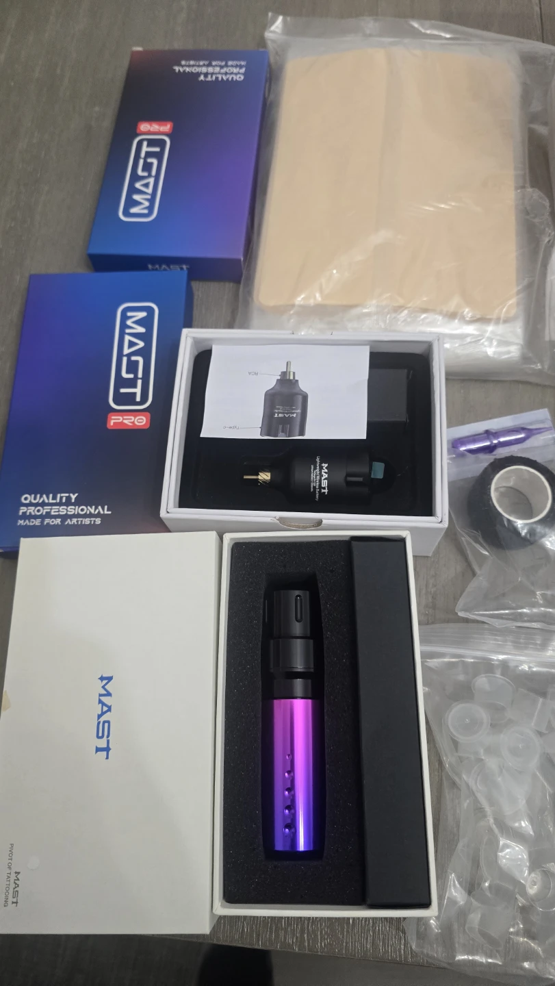 MAST Pro Tattoo Machine & Stigma Needle Cartridges - photo 4