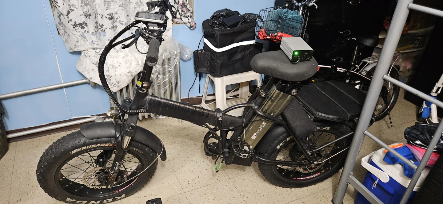 Folding Electric Fat Tire Bike - photo 2