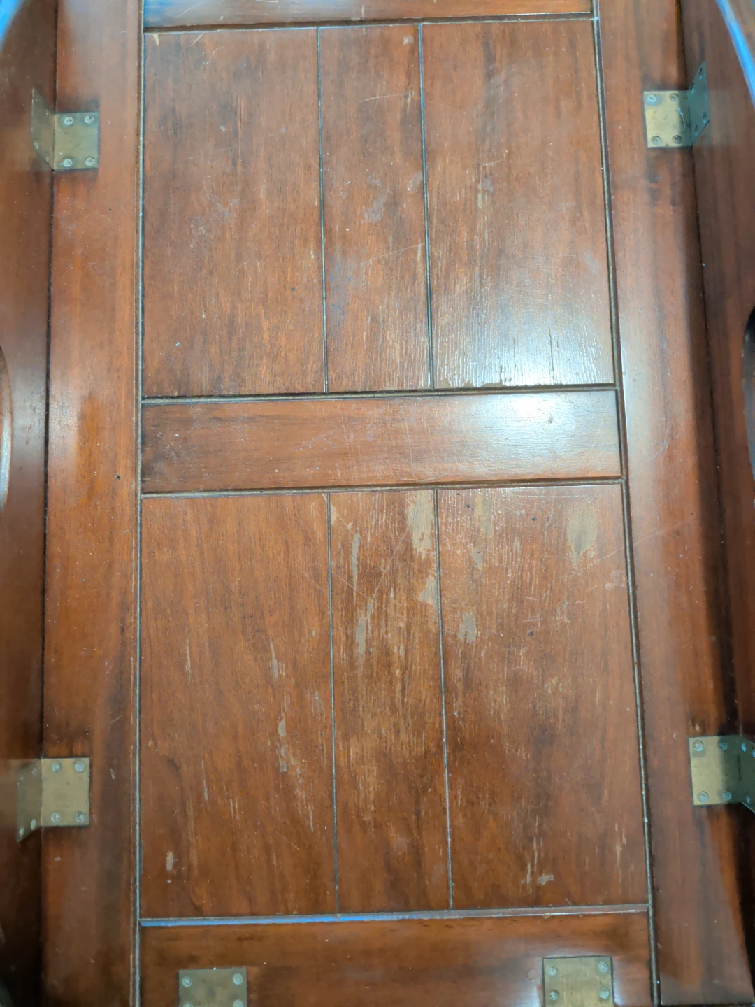 Wooden Serving Tray Cart - photo 5