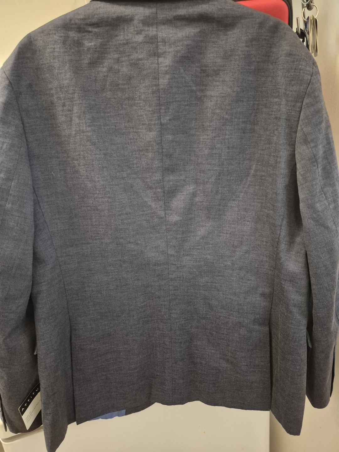 ATTITUDE Men's Blazer - Grey, Chest 44" - photo 3