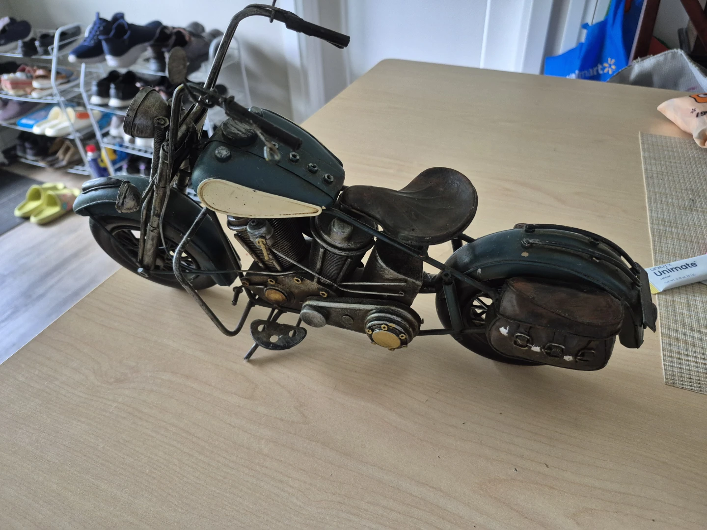 Metal Motorcycle Model