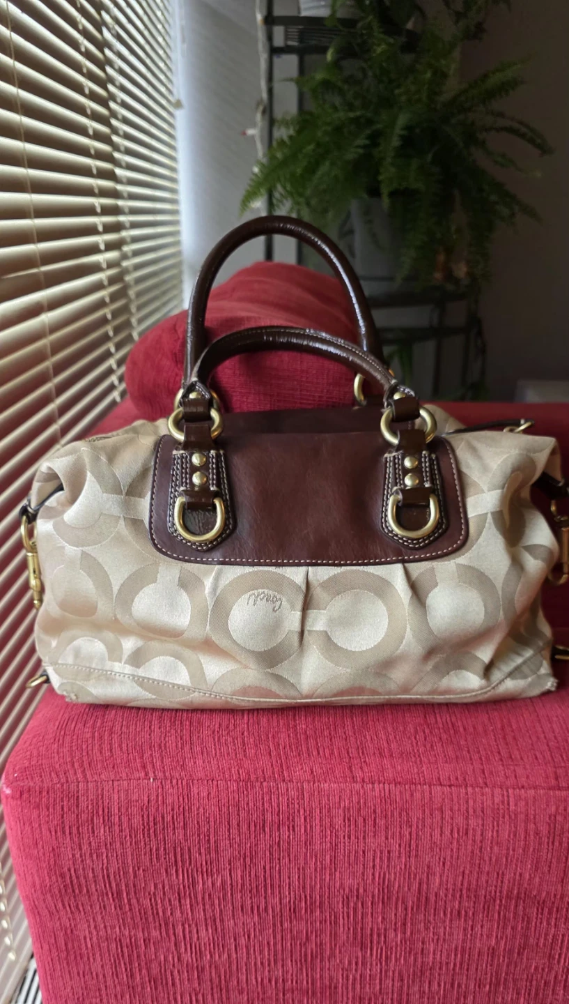 Coach Signature Satchel Handbag - photo 2