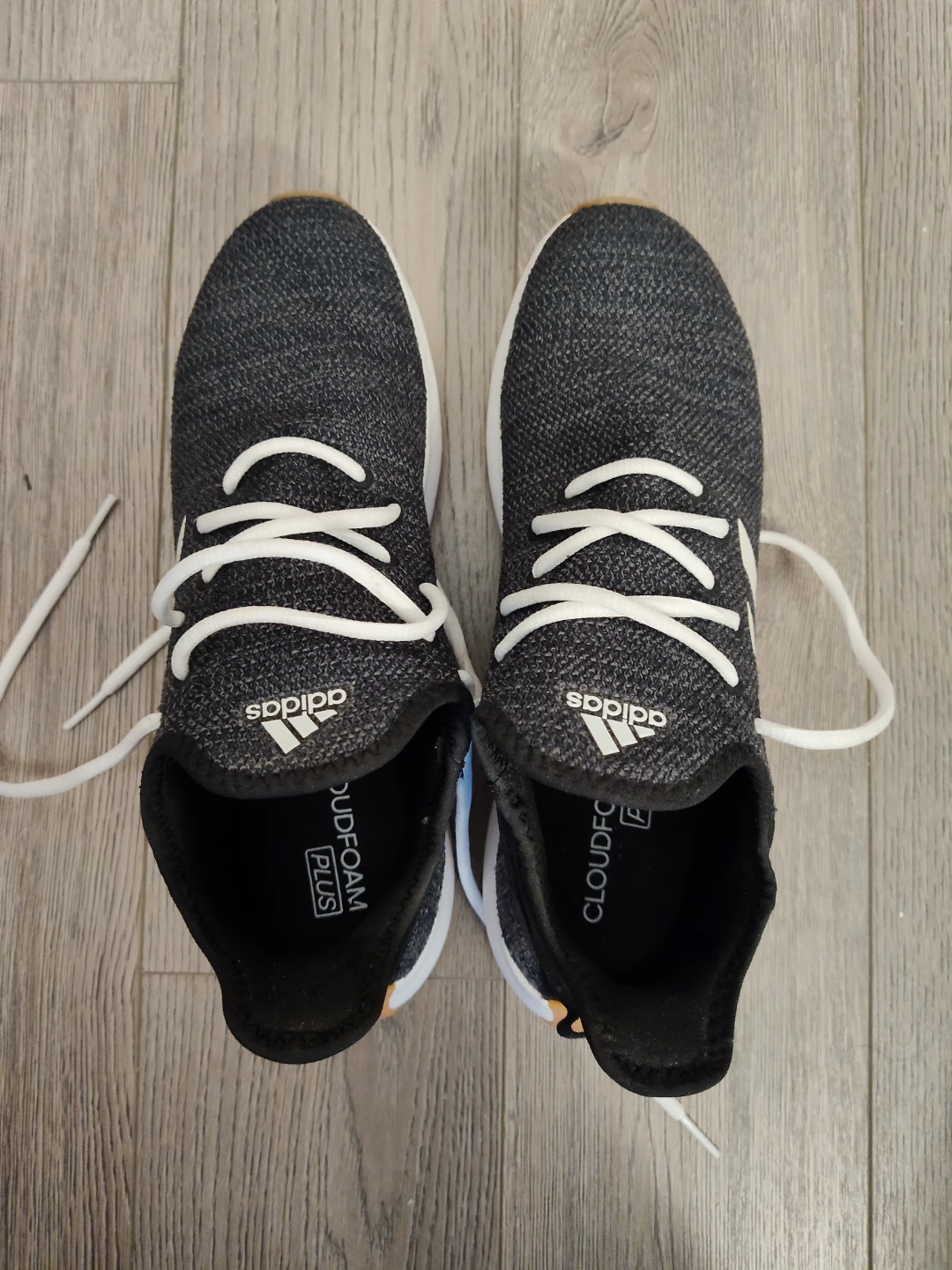 Adidas Cloudfoam Pure Sneakers (Black) - photo 3