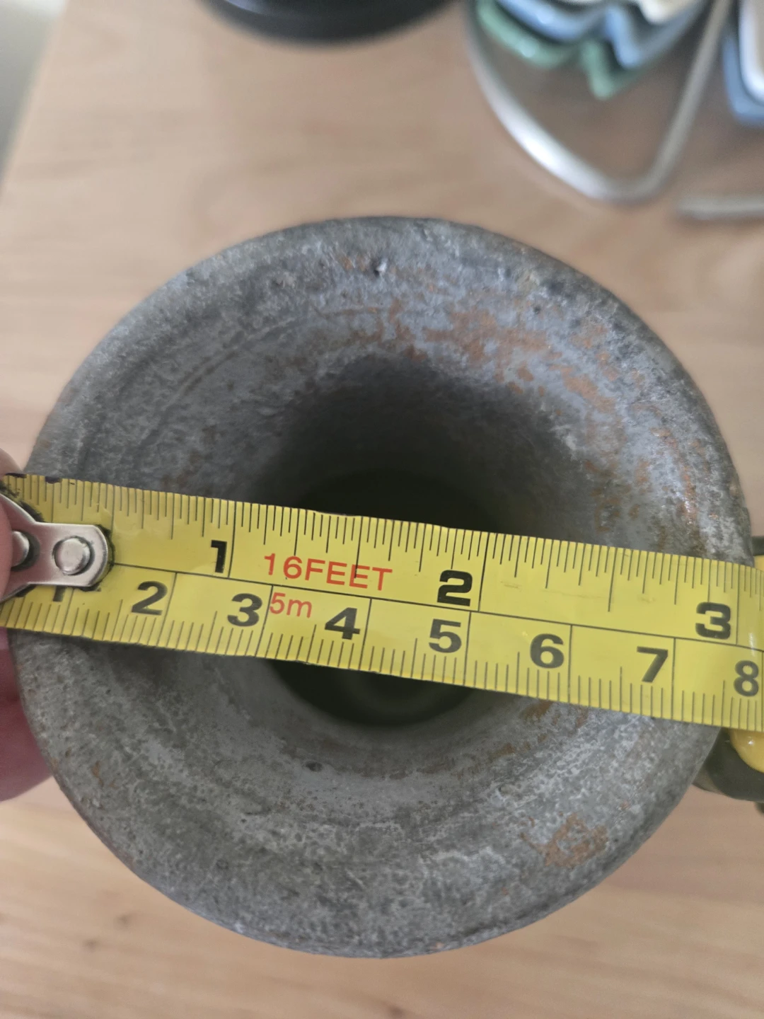 Small Rustic Vase (one handle broke off) - photo 5