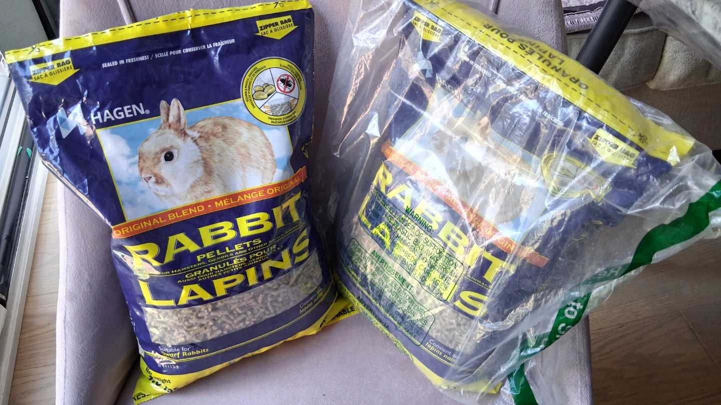 Rabbit dwarf Rabbit diet pellets complete nutrition