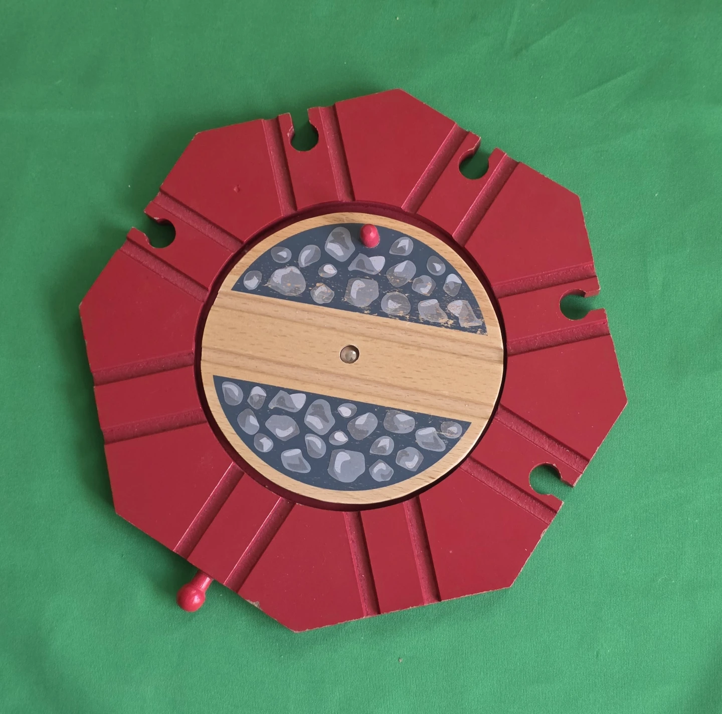 Wooden Train Track Turntable