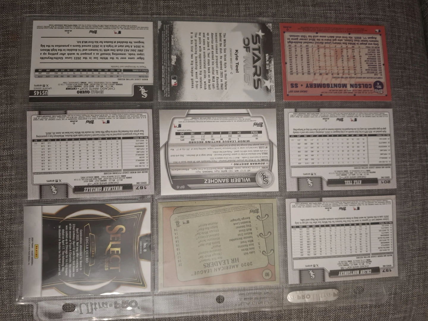 Collection of 2020 and up Chicago White Sox RC'S - photo 2