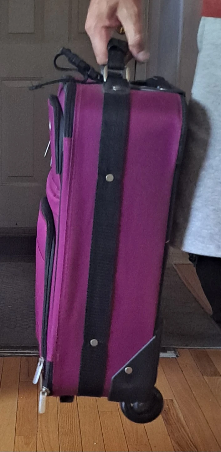 Purple Rolling Suitcase - photo 5
