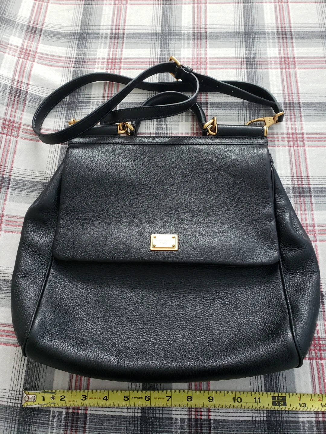 Dolce & Gabbana Black Leather Handbag