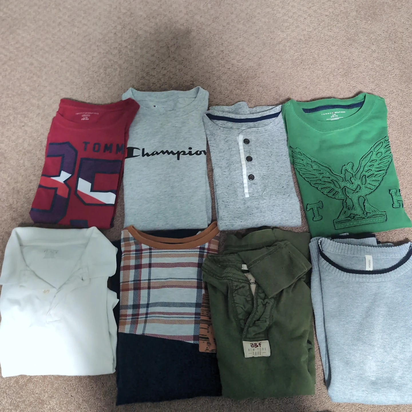 Boys T-Shirts (Tommy Hilfiger, Champion) etc