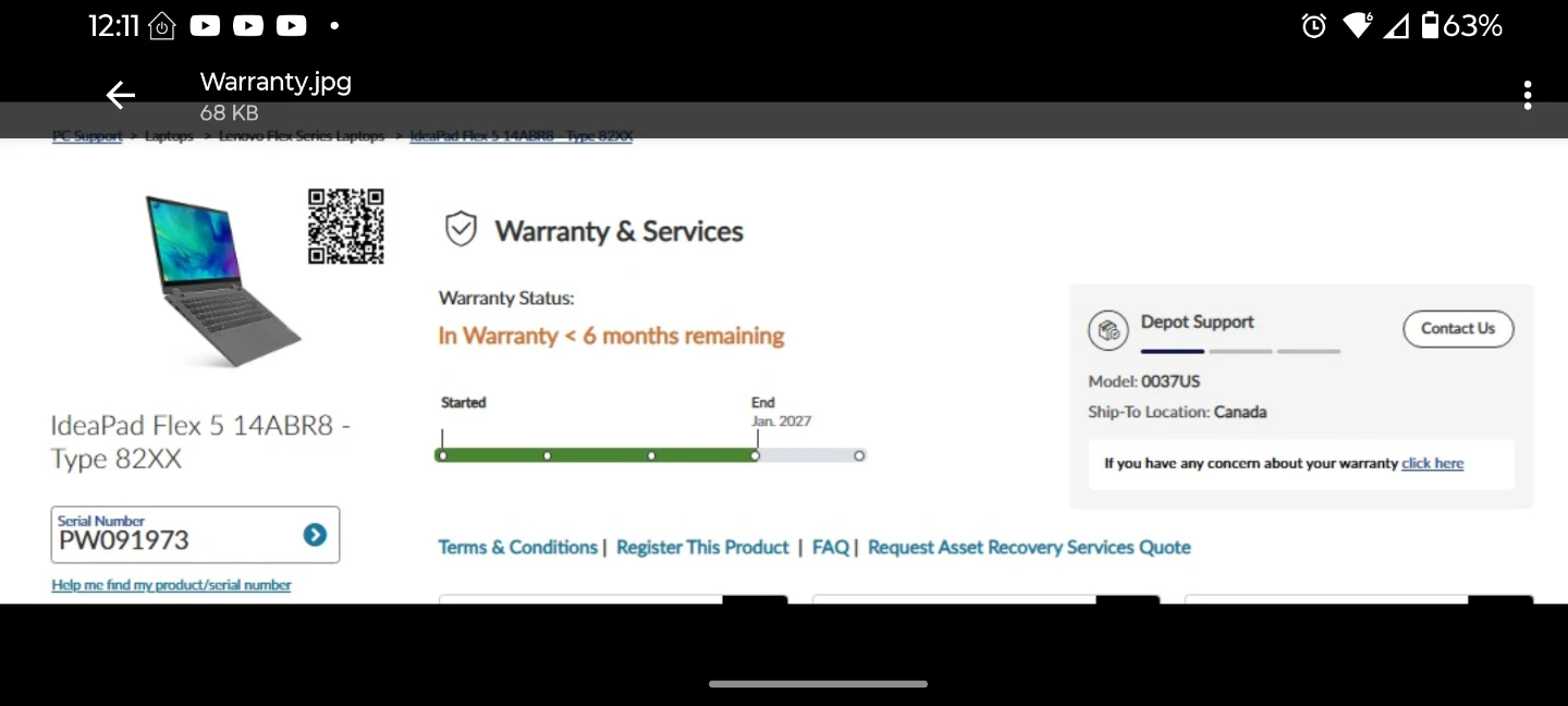 Lenovo Flex 5 Ryzen 7 convertible 2in1 Digital Pen 2 & Warranty - photo 2