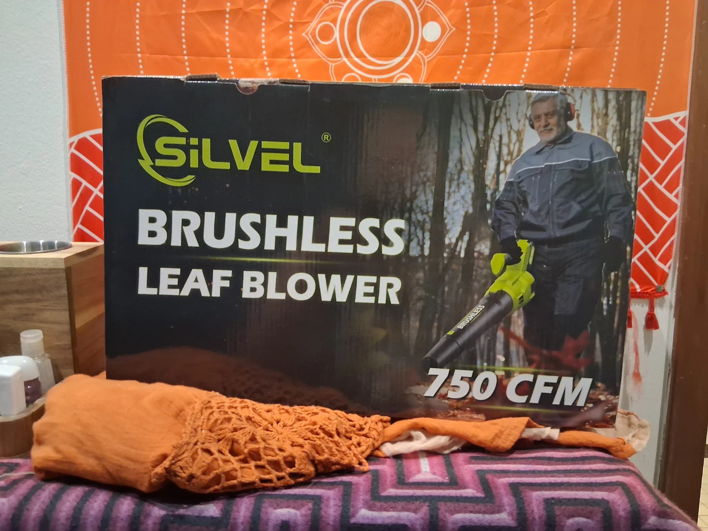 SILVEL Brushless Leaf Blower 750 CFM
