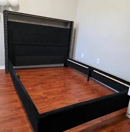Black brand new Bed Frame Headboard
