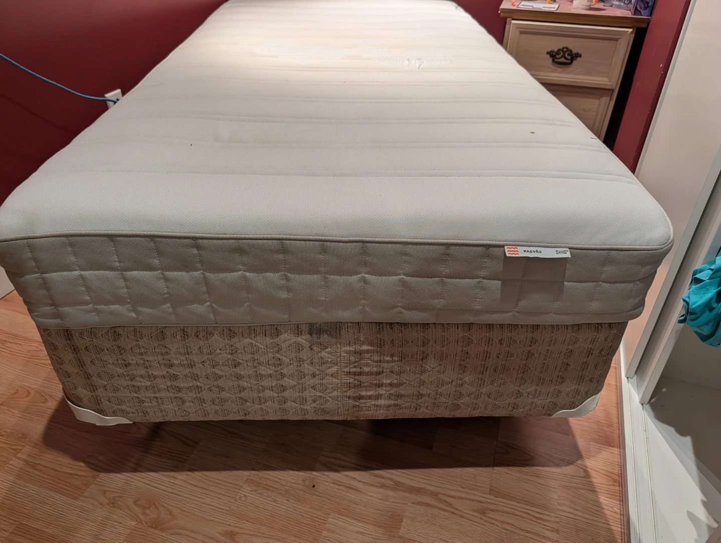 IKEA Hovag Mattress with Bed Frame - photo 3